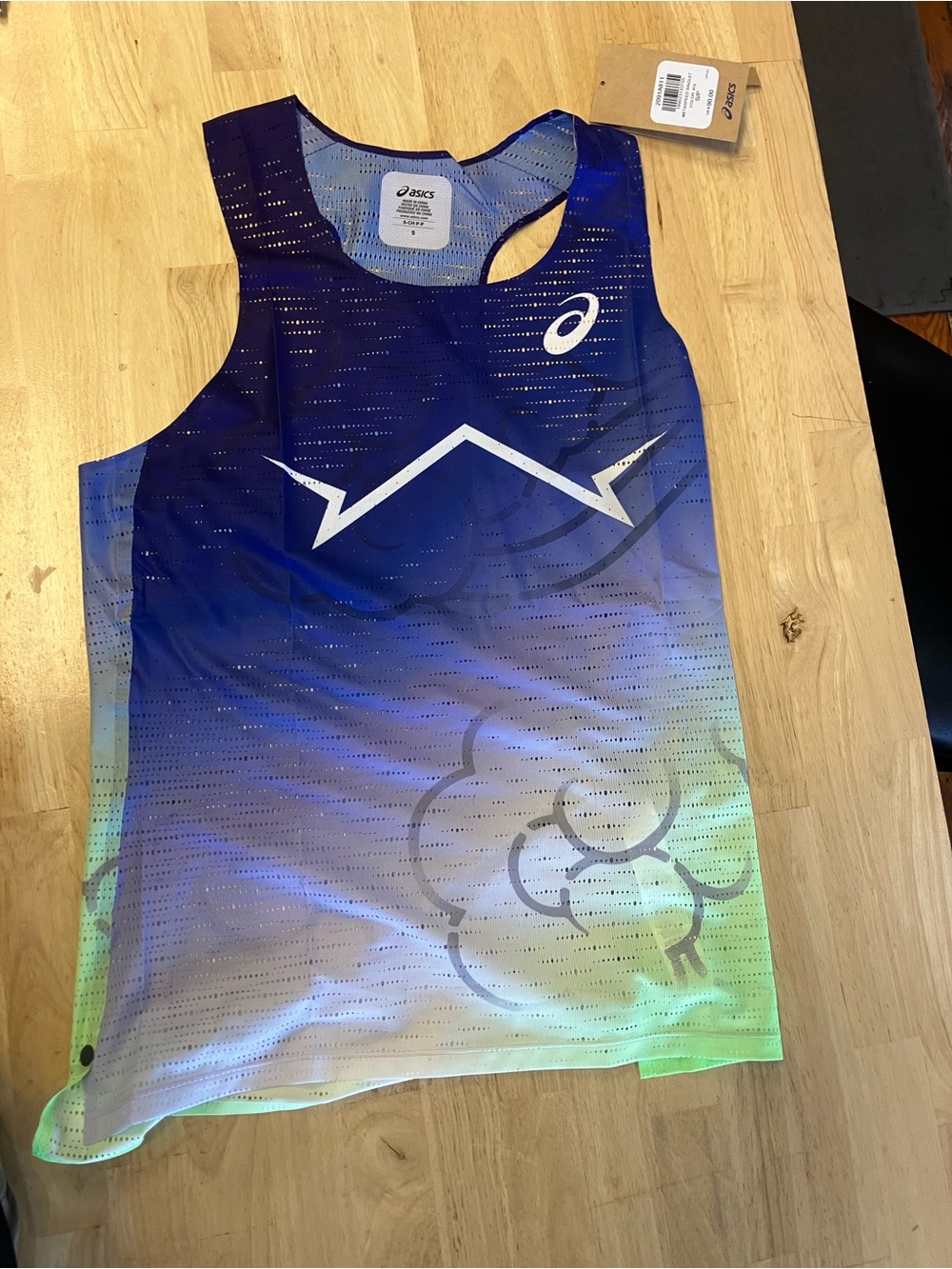 Asics Metaspeed Racing Singlet Cobalt/Blue Men’s Small